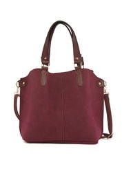 Zoozie Bags Bolso Bandolera Midi Rojo Clarete